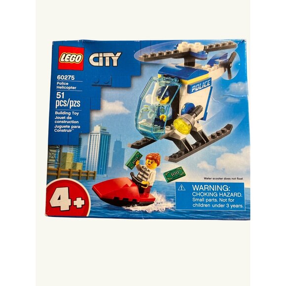 Lego City Police Helicopter 60275 Toy Building Kit 51 Pieces - Picture 2 of 10